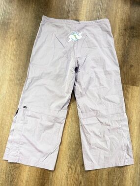 Rare Be Present Embroidered Doves Y2K Pants